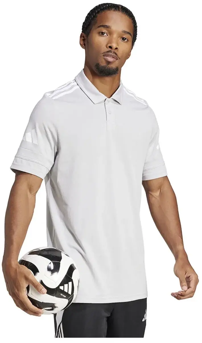 adidas Squadra 25 Cotton Poloshirt Wit - 3XL