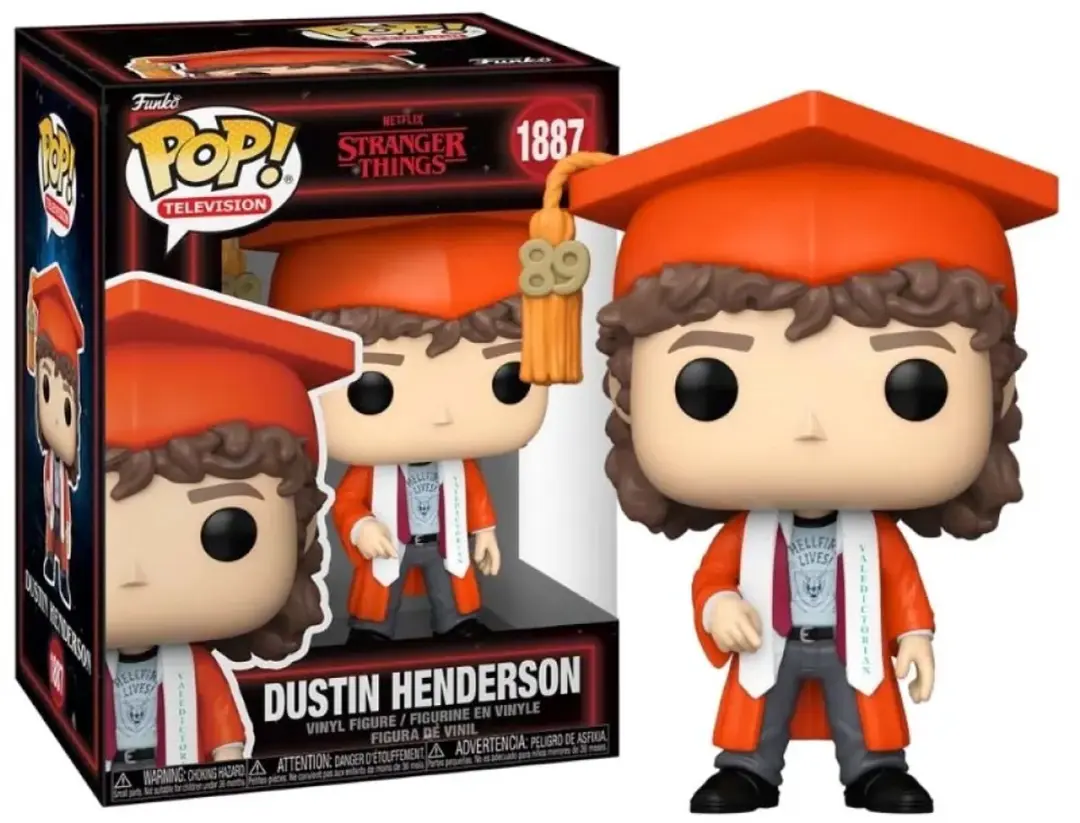 Funko Stranger Things Dustin Henderson Pop! - 1887