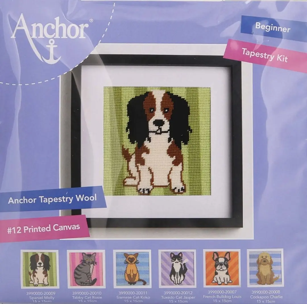 Anchor Borduurpakket Spaniel Molly 3990000-20009