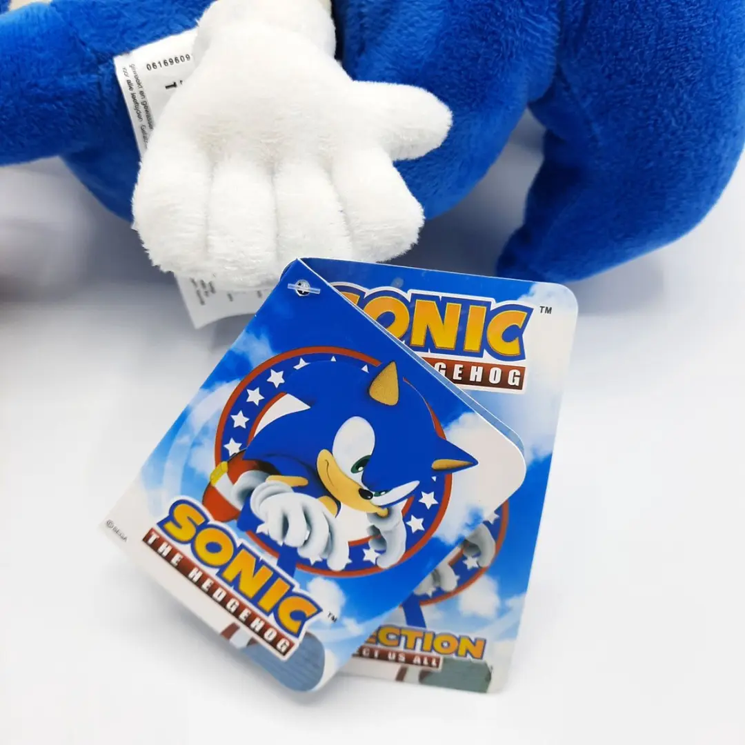 Sonic The Hedgehog Pluche Knuffel - 32cm - Blauw