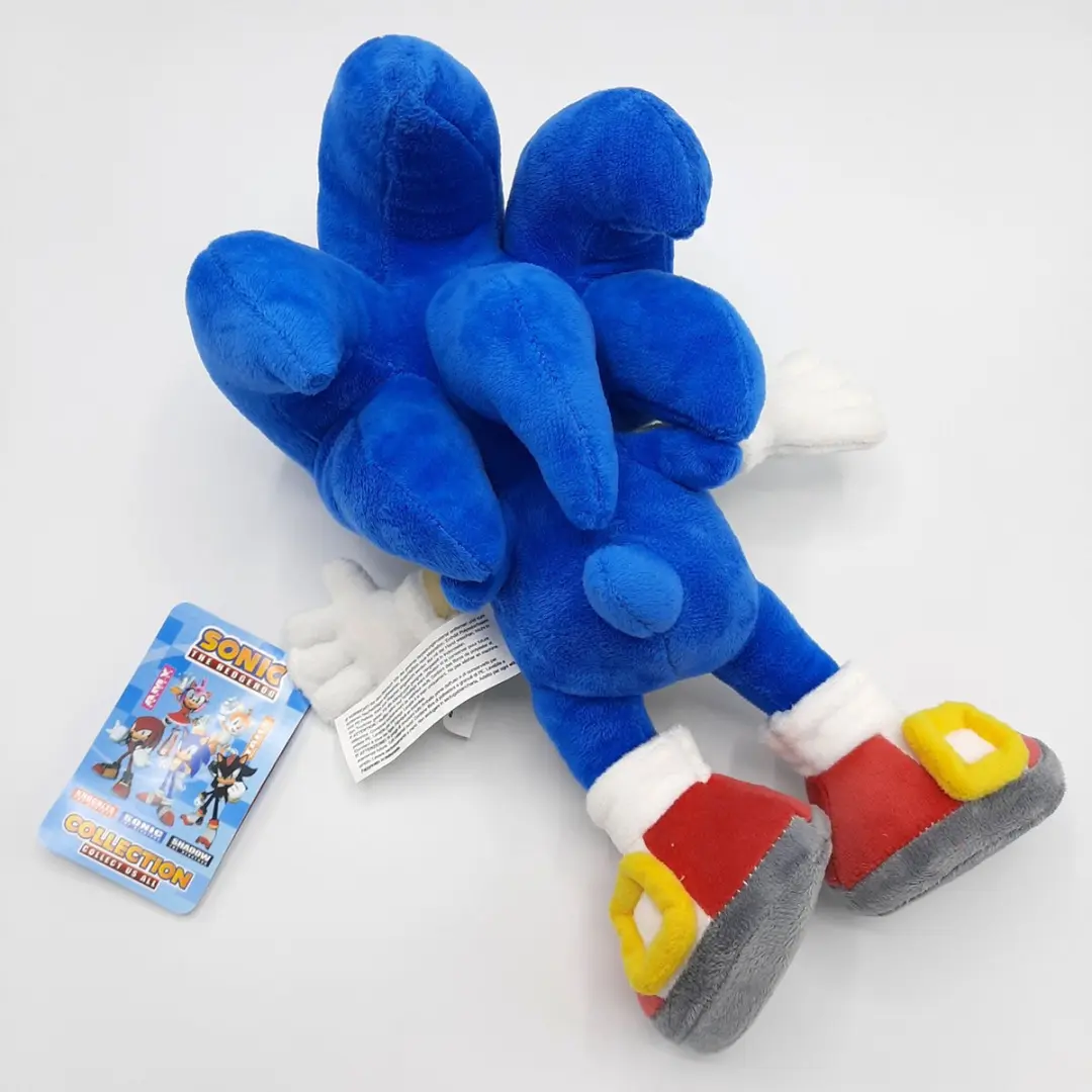 Sonic The Hedgehog Pluche Knuffel - 32cm - Blauw