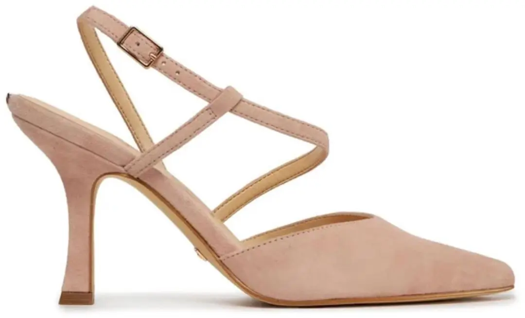 Guess Saply Elegant Sandalen - Beige Suede - Maat 40