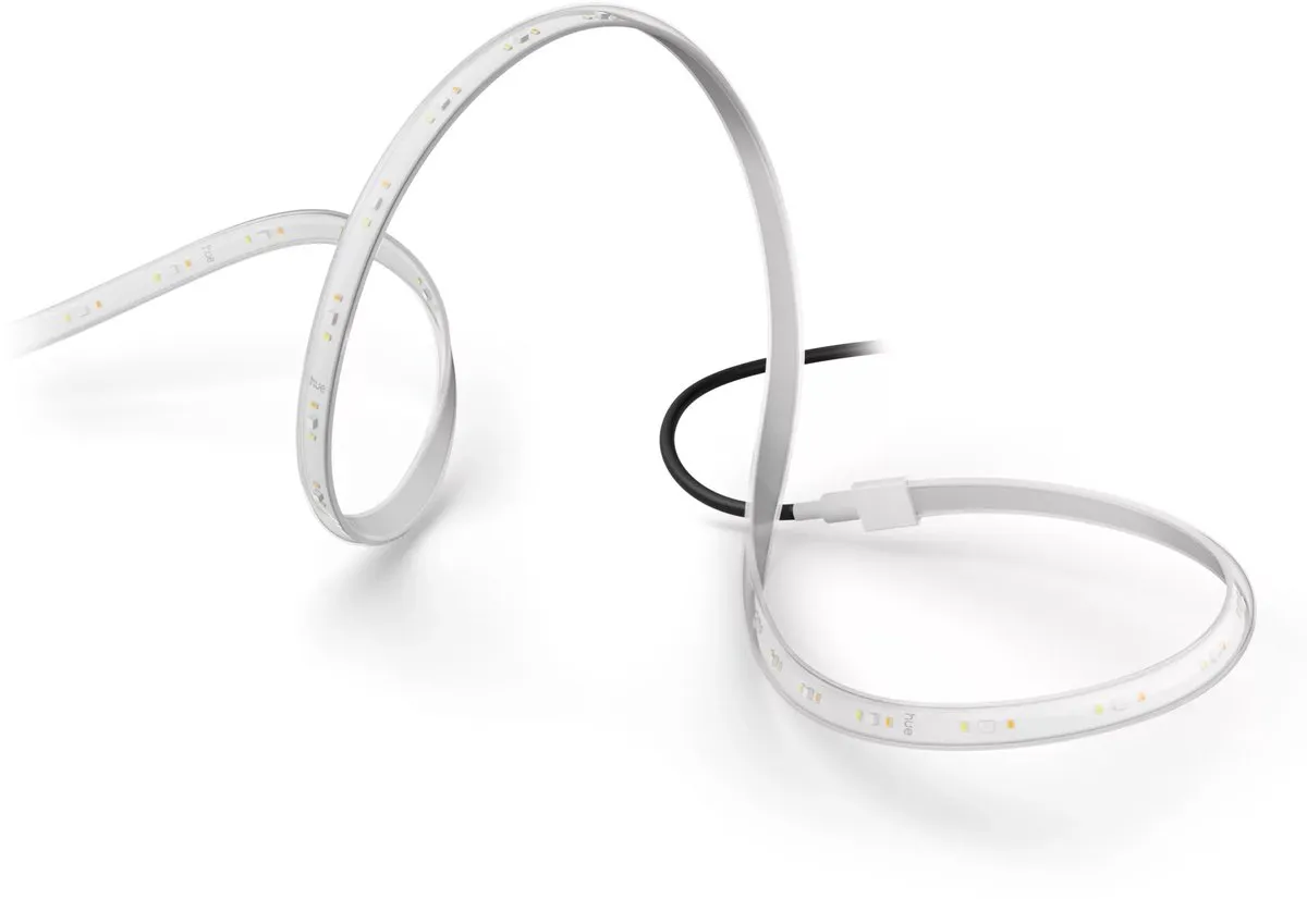 Philips Hue Flux LED strip voor buiten 10 m, Nauwkeurige kleurovergangen van Chromasync™ Helder, echt wit licht 3000 lumen