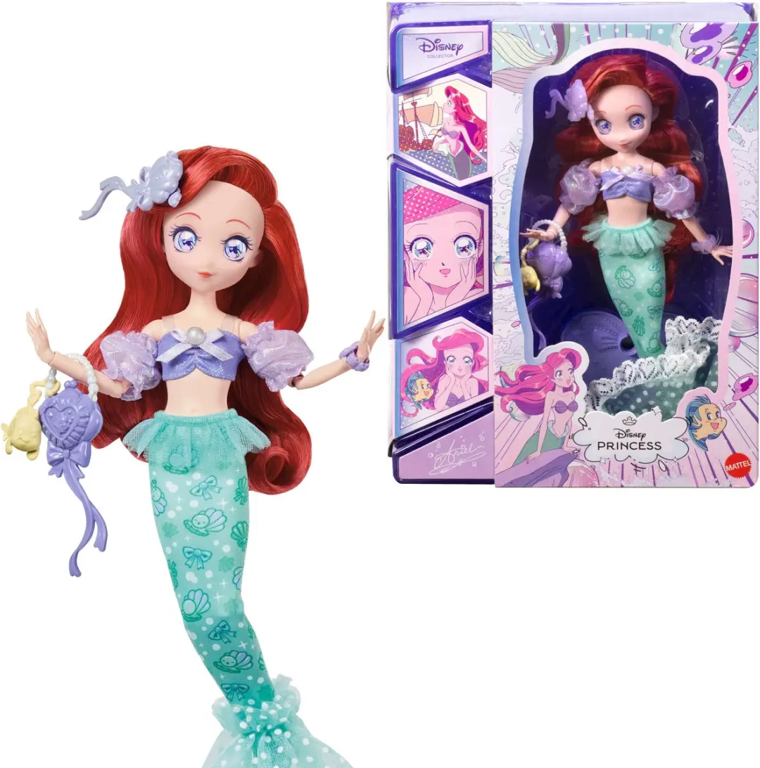Mattel Disney Collector Prinses Zeemeermin Ariël Mangapop