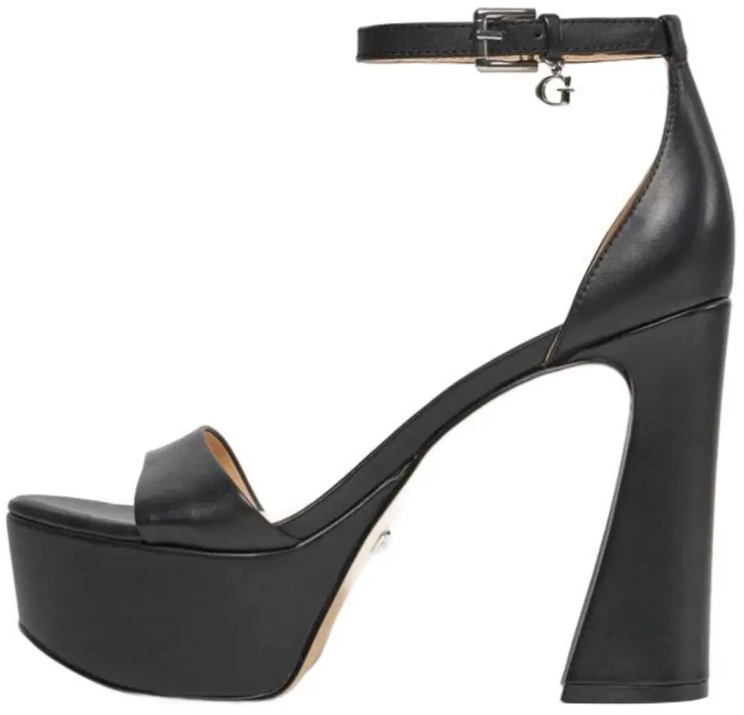 Guess Idas Dames Sandalen - Plateau - Zwart - Maat 41
