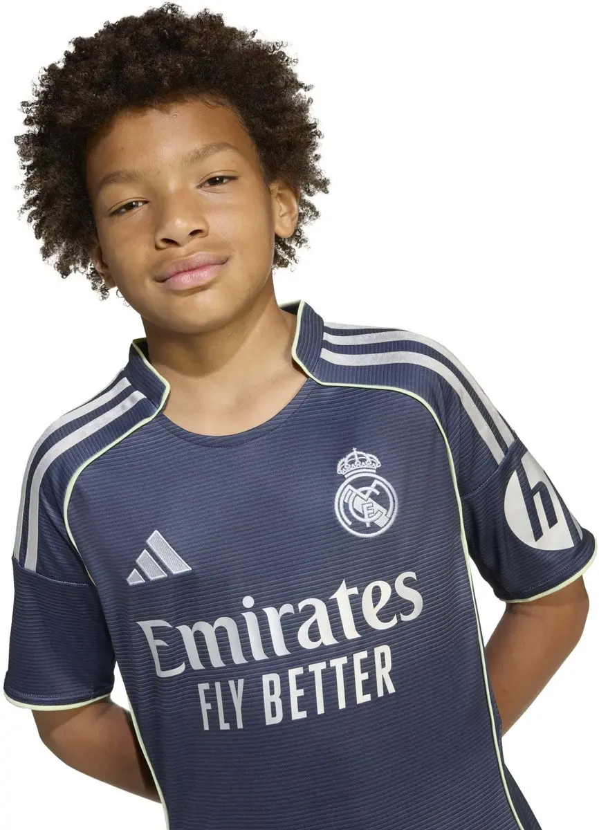 adidas T-Shirt Real Madrid Jsy Y - 128 - Blauw