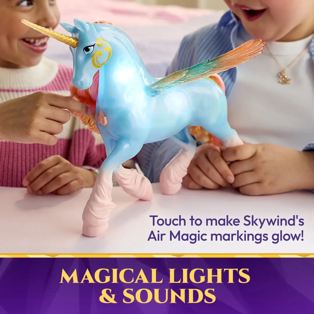 Spin Master Unicorn Academy Skywind Speelgoed Eenhoorn - Meerkleurig