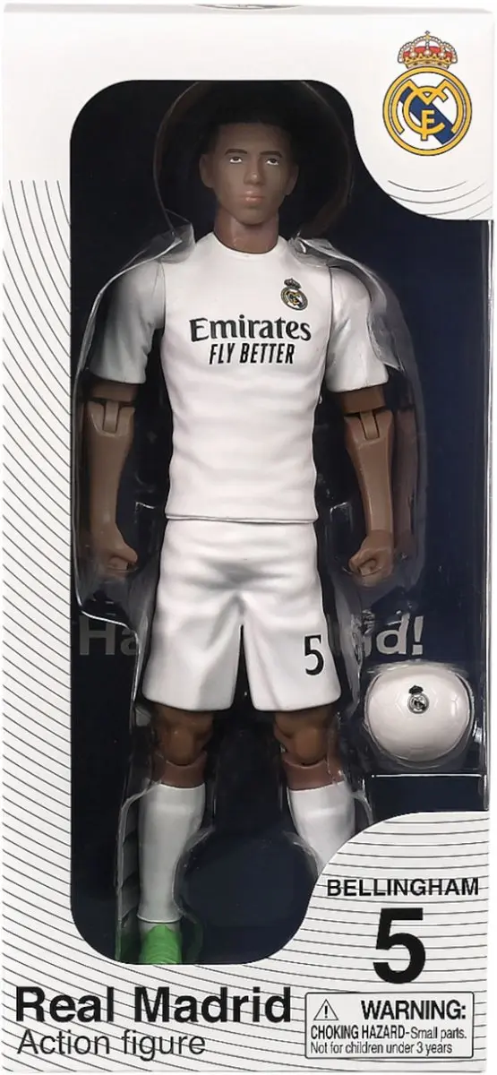 Van der Meulen Real Madrid Jude Bellingham Voetbalfiguur 20cm - Meerkleurig