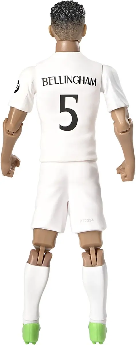 Van der Meulen Real Madrid Jude Bellingham Voetbalfiguur 20cm - Meerkleurig - afbeelding 6 van 6