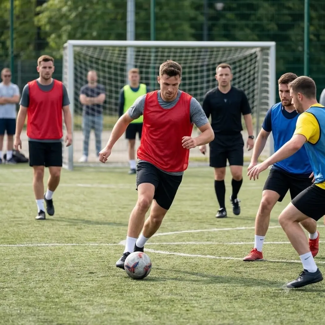 NUVEX Rood Trainingshesjes - 6 Stuks Maat L
