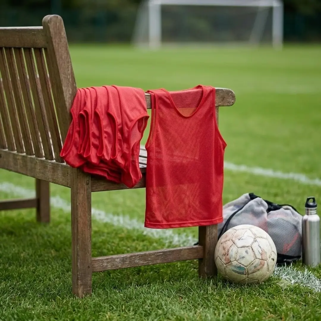 NUVEX Rood Trainingshesjes - 6 Stuks Maat L