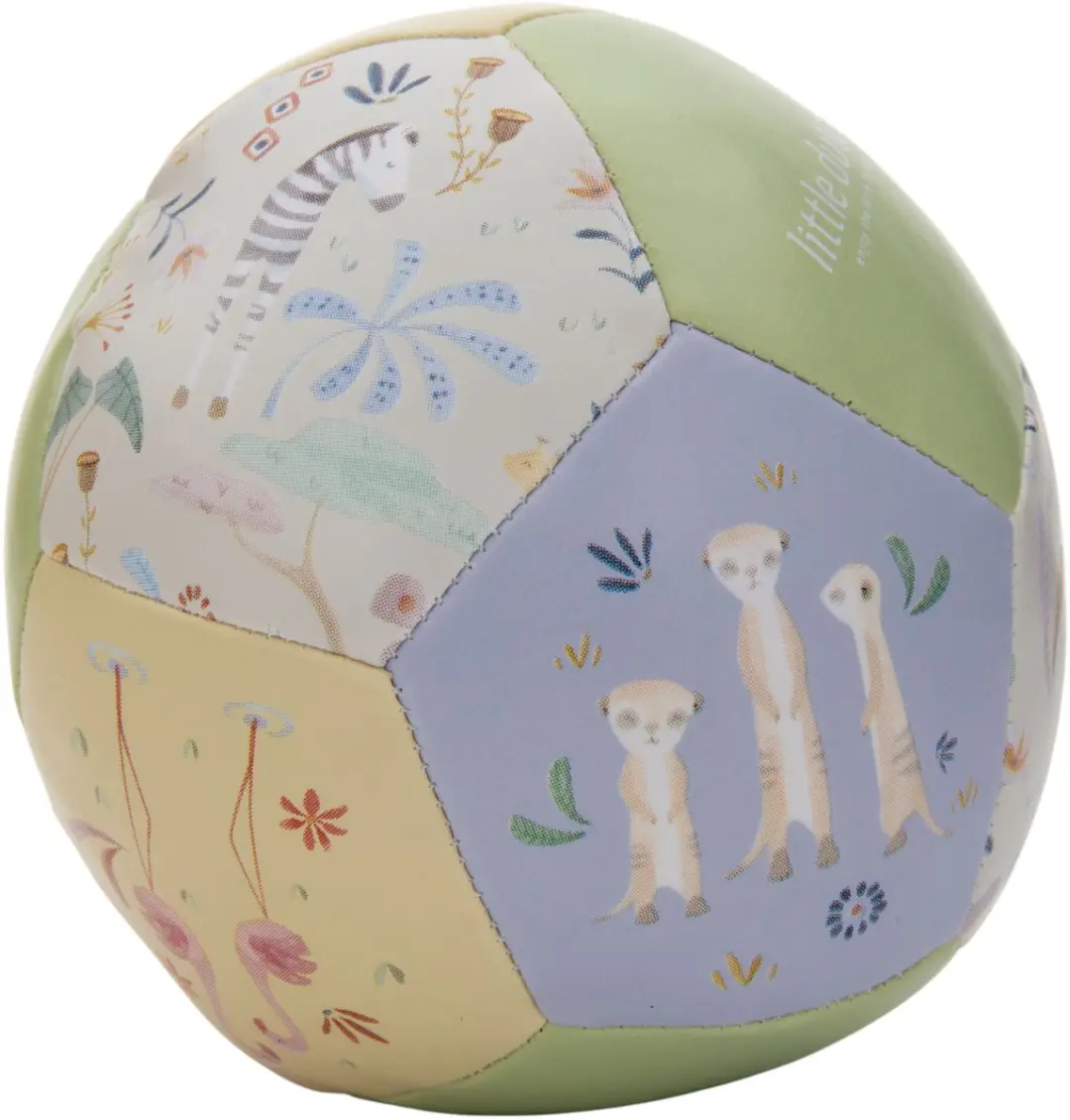 Rubo Toys Little Dutch Safari Softbal 12.5cm - Multicolor - afbeelding 6 van 6