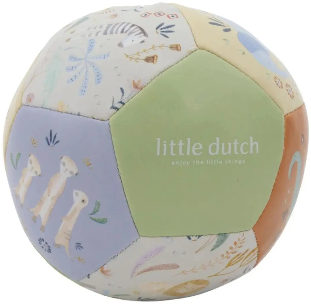 Rubo Toys Little Dutch Safari Softbal 12.5cm - Multicolor
