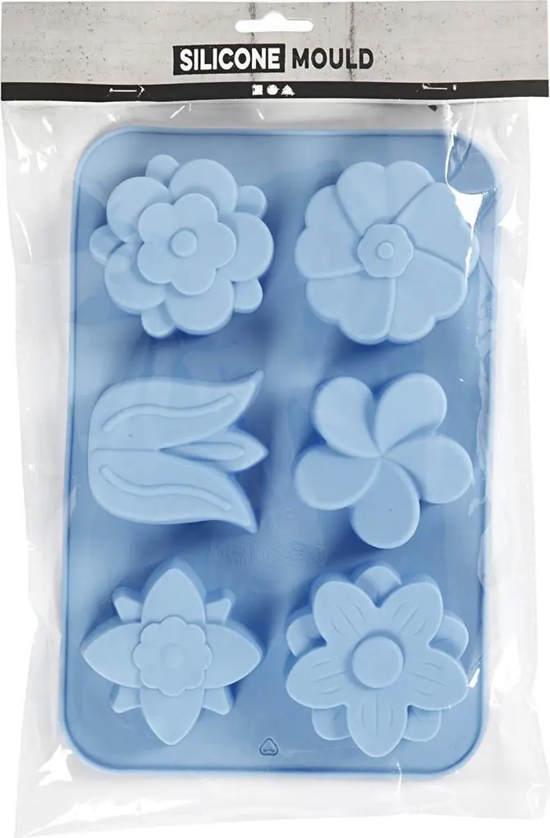 Creativ Company Creotime Siliconen Vorm 60x75cm - Blauw