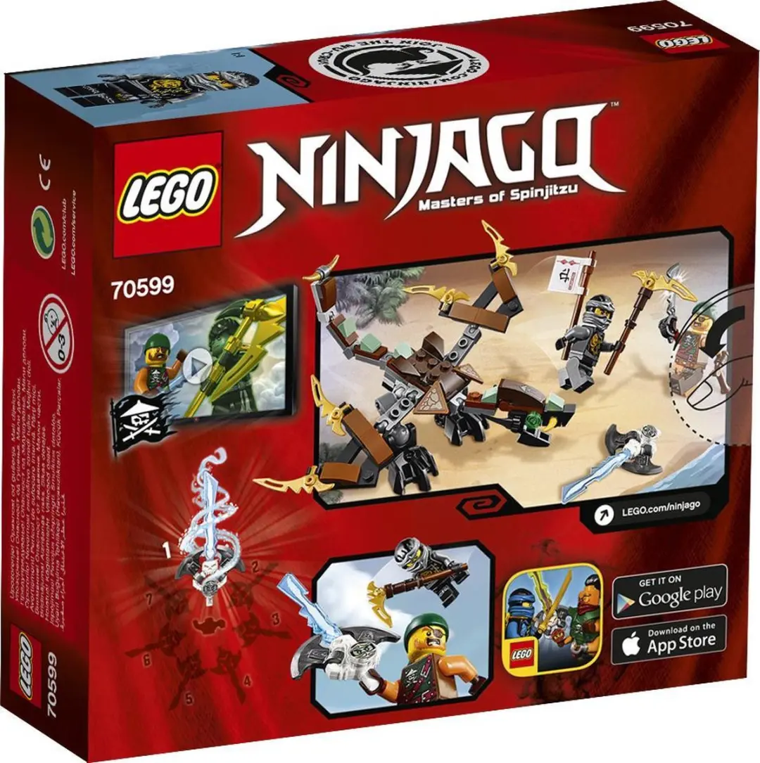LEGO Ninjago Cole's Draak 70599 - 2 Minifiguren