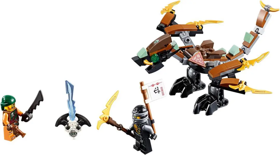 LEGO Ninjago Cole's Draak 70599 - 2 Minifiguren