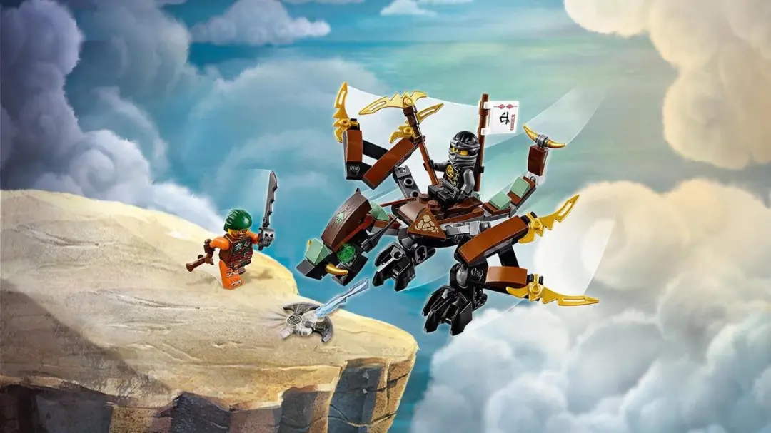 LEGO Ninjago Cole's Draak 70599 - 2 Minifiguren