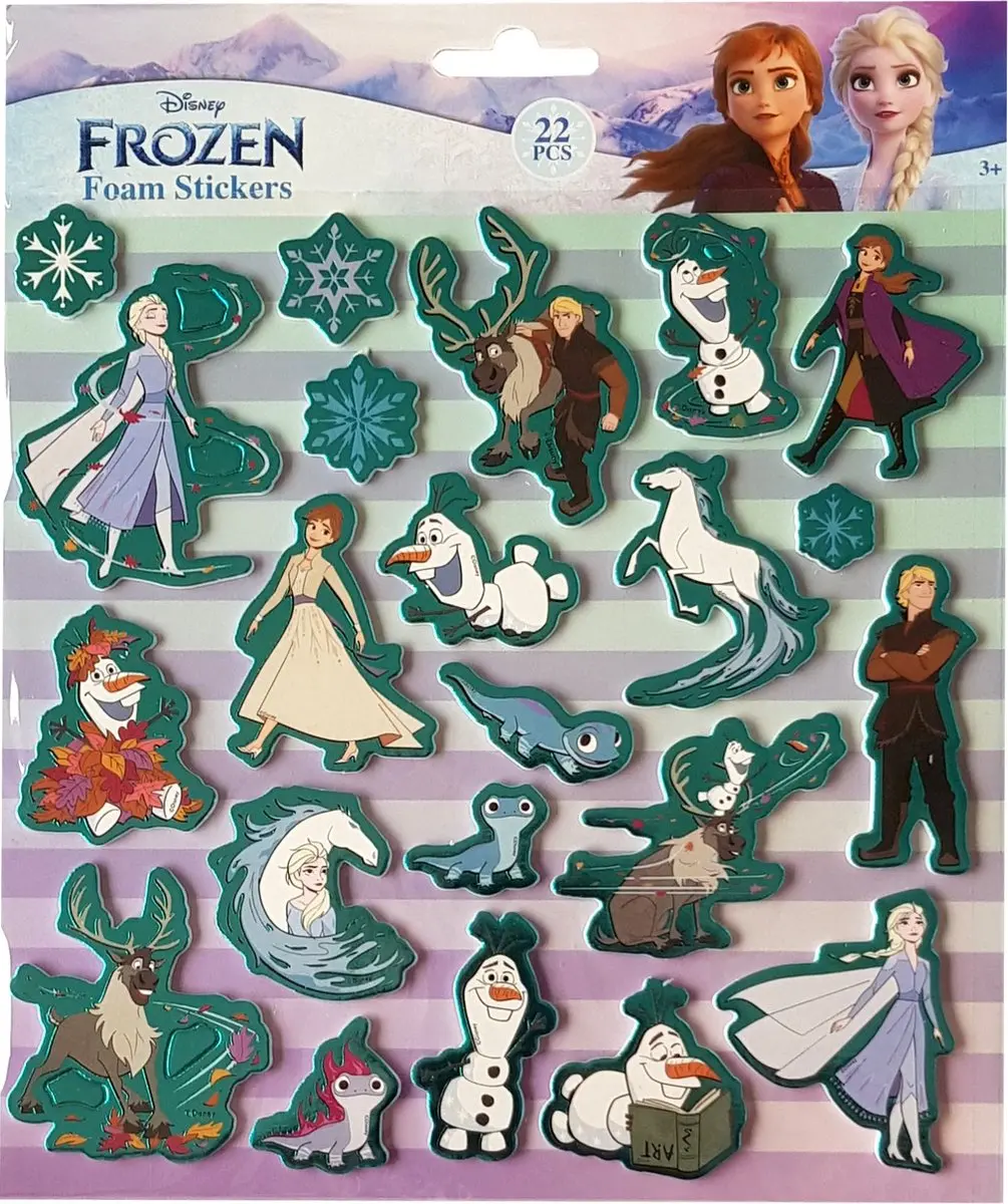 Disney Frozen Foam Stickers 22 Stuks