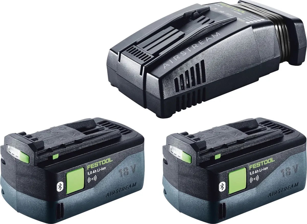 Festool ISC 240 EB-Basic accu-isolatiezaag 18 V 240 mm + 2x accu 5.0 Ah + snellader + Systainer