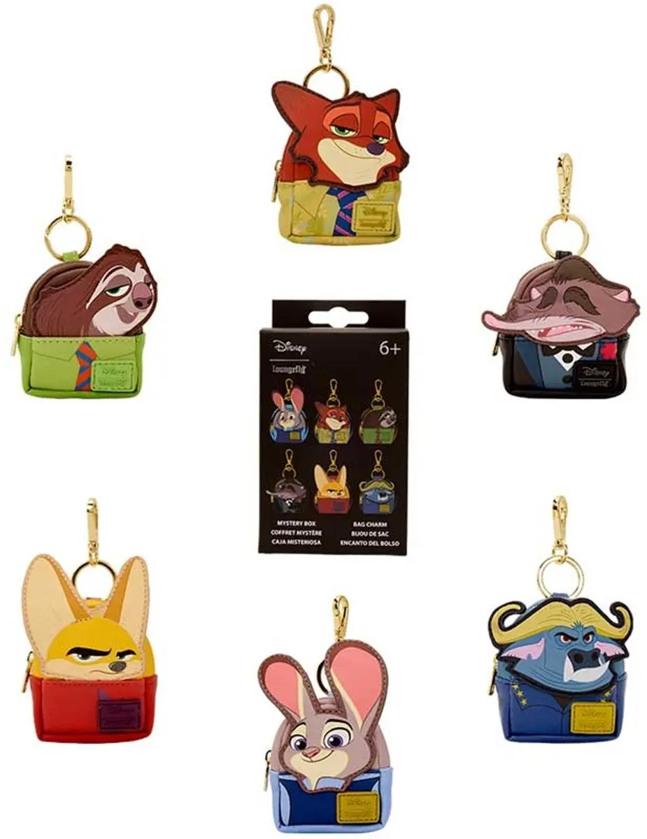 Funko Disney Zootopia Mystery Mini Backpack Keychain