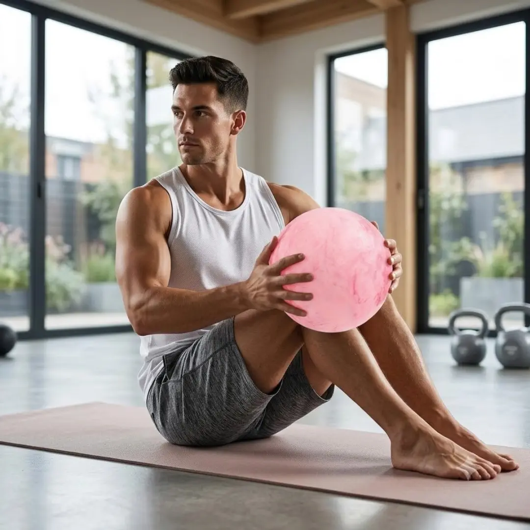 NUVEX Wolk Roze Pilates & Yoga Bal - 25cm - Core Training