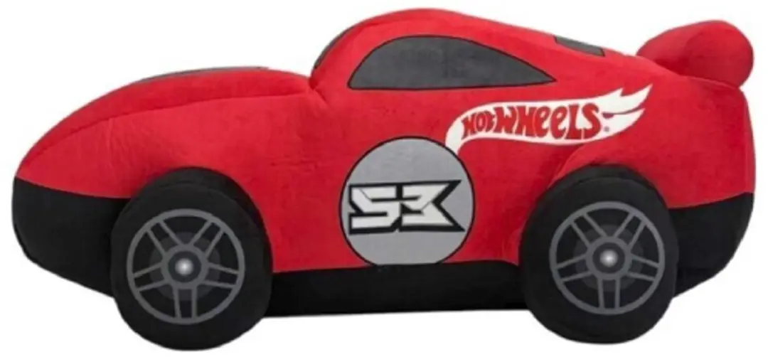 Hot Wheels Pluche Knuffel Auto