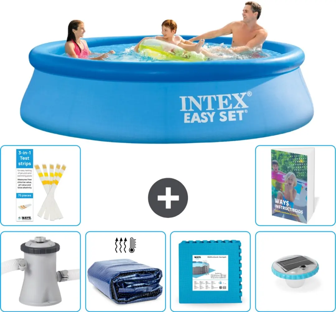 Intex Rond Opblaasbaar Easy Set Zwembad