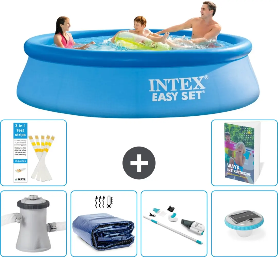 Intex Rond Opblaasbaar Easy Set Zwembad