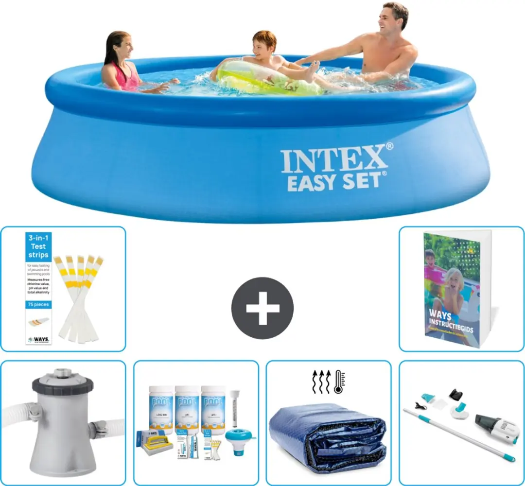 Intex Rond Opblaasbaar Easy Set Zwembad