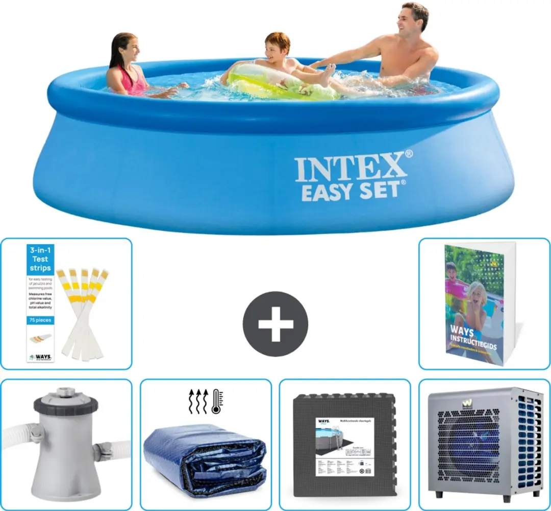 Intex Rond Opblaasbaar Easy Set Zwembad