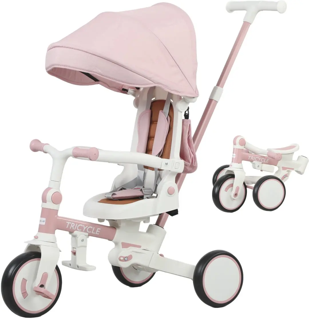 ECTEATOY Driewieler 5-in-1 115154154 - Roze