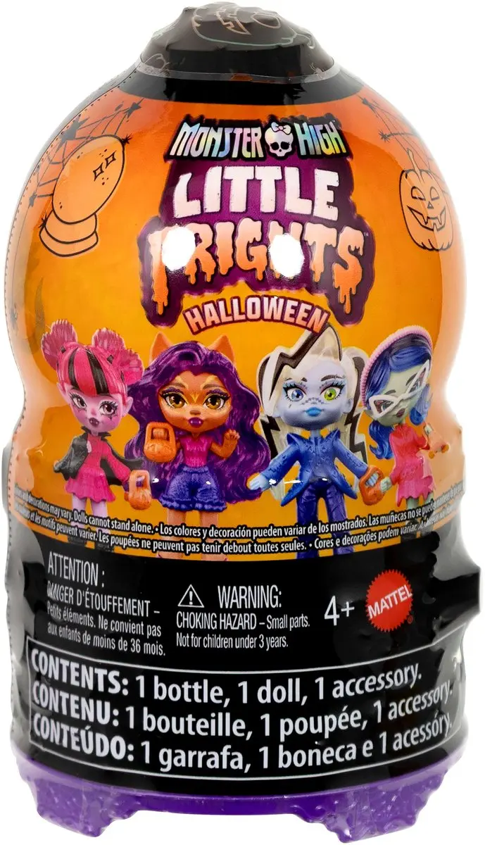 Mattel Monster High Little Frights Blind Box Pop 7cm - Multicolor