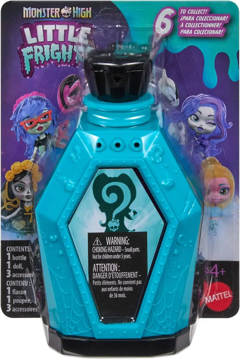 Mattel Monster High Little Frights Blind Box Pop 7cm - Multicolor