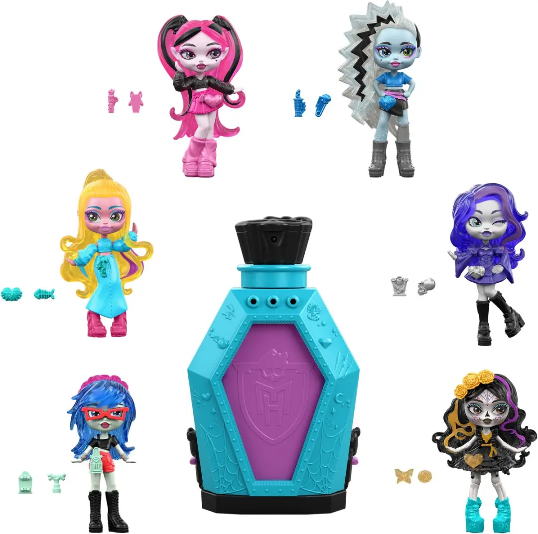 Mattel Monster High Little Frights Blind Box Pop 7cm
