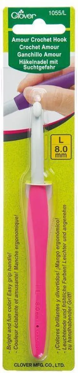 Clover Amour Haaknaald 8.0mm