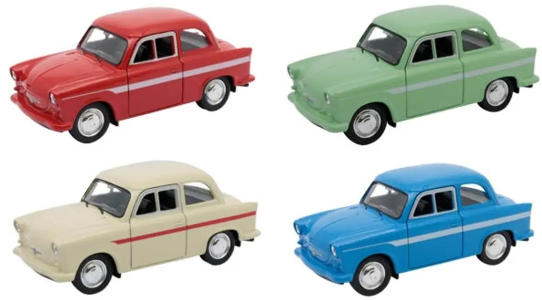 Goki Trabant P50 Die-Cast Speelgoedmodel 1:38