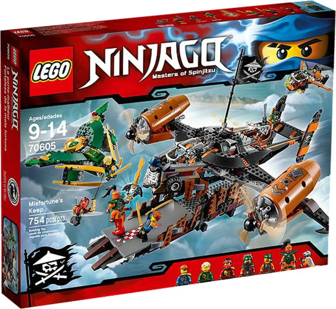 LEGO Ninjago Misfortune’s Keep 70605