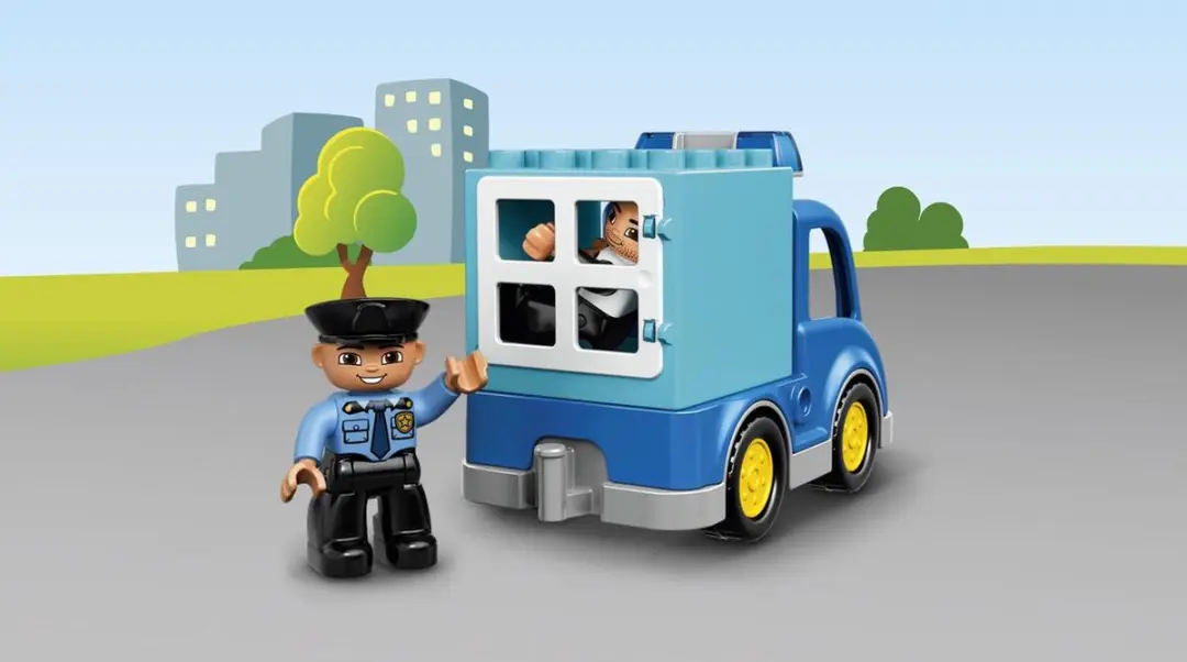 LEGO DUPLO Politiepatrouille 10809 - 2 Figuren