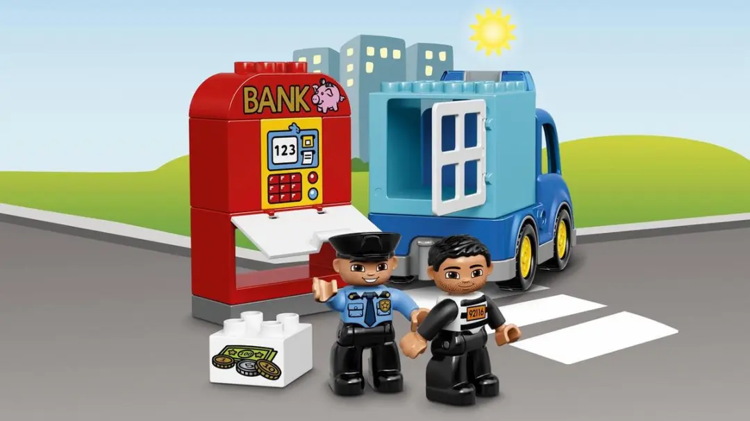 LEGO DUPLO Politiepatrouille 10809 - 2 Figuren