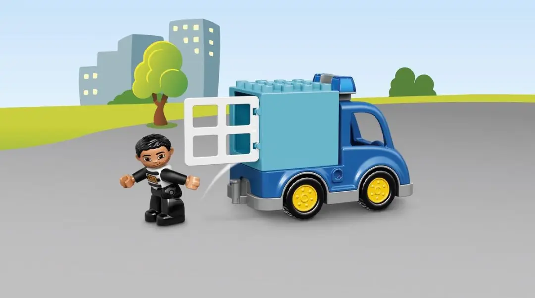 LEGO DUPLO Politiepatrouille 10809 - 2 Figuren