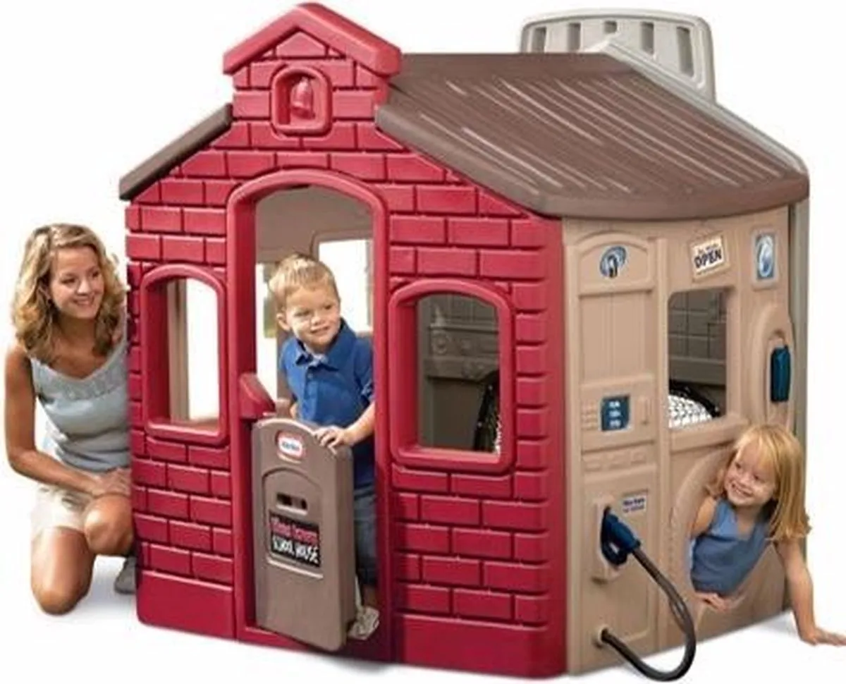 Little Tikes Speelhuis Earth Beige/Rood - afbeelding 6 van 6