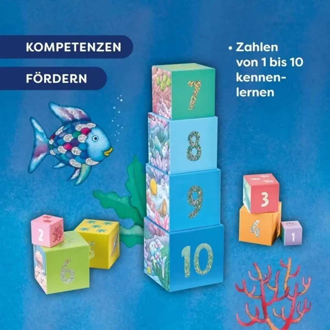 Haba Stapelblokken De Mooiste Vis - 10 Stuks