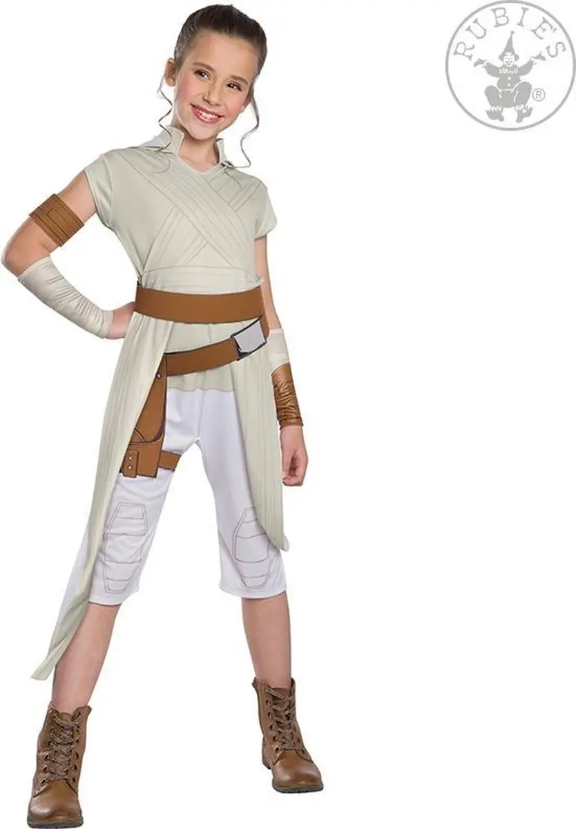 Rubi Star Wars Rey Verkleedpak Maat 116-128 - 5-delig