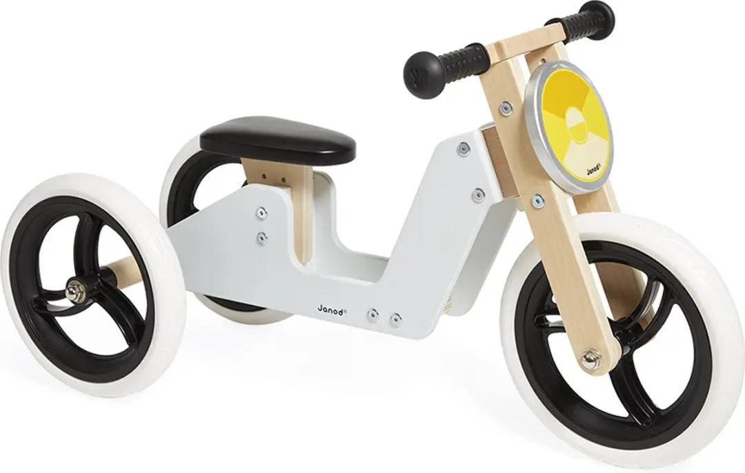 Janod Bikloon 2-in-1 Driewieler Loopfiets