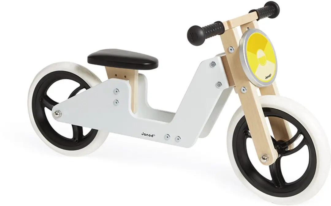 Janod Bikloon 2-in-1 Driewieler Loopfiets - Multi Color - afbeelding 6 van 6