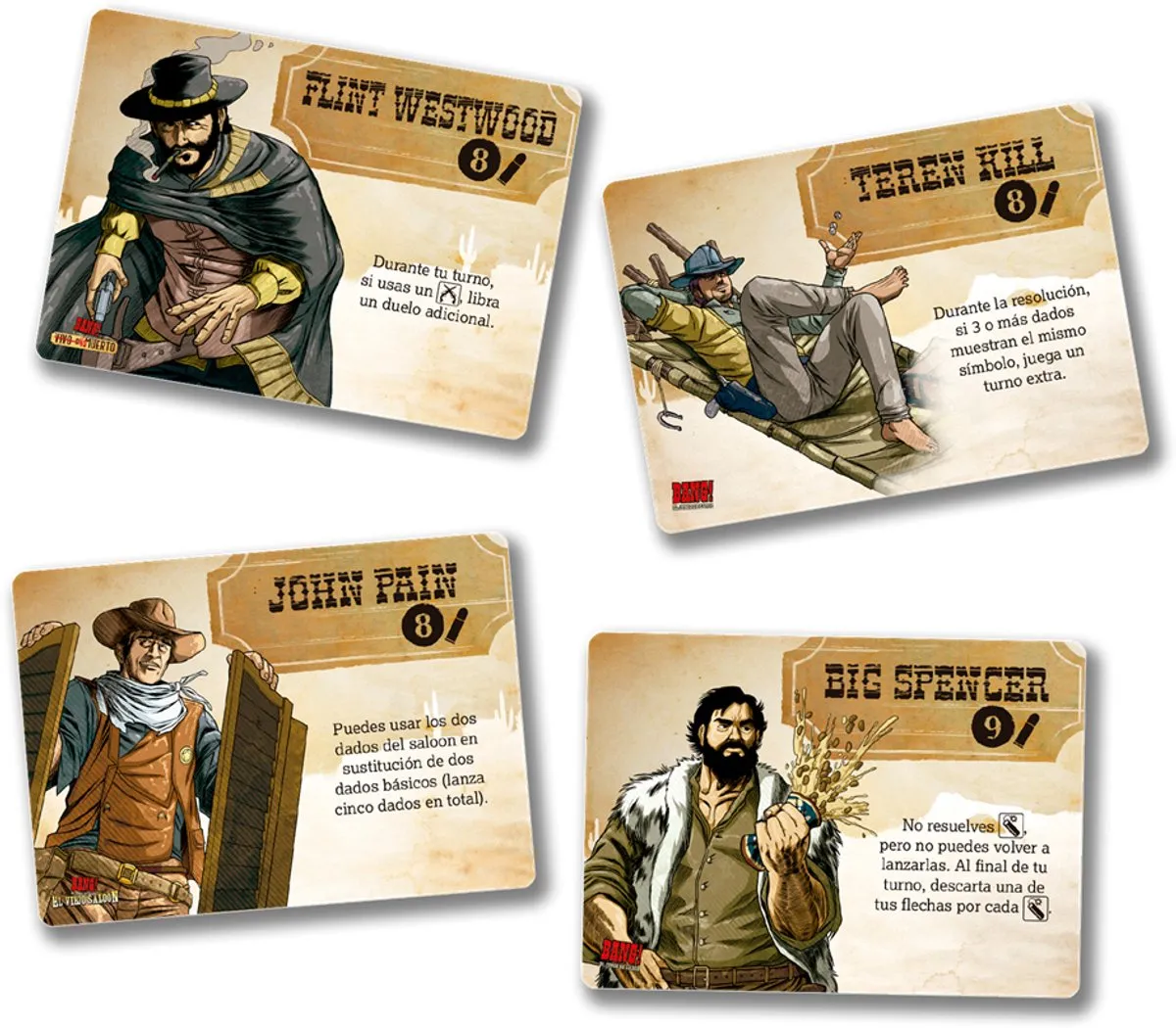 Asmodee Bang! Explosión de dados EEDVBD04 Kaartspel - 3-8 spelers