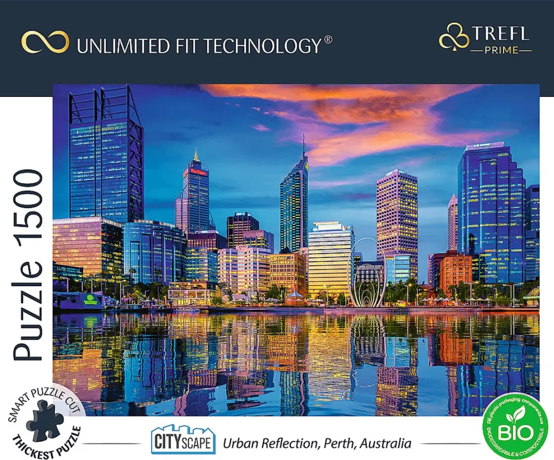 Trefl Puzzel Perth Australië 1500 Stuks - Multicolor