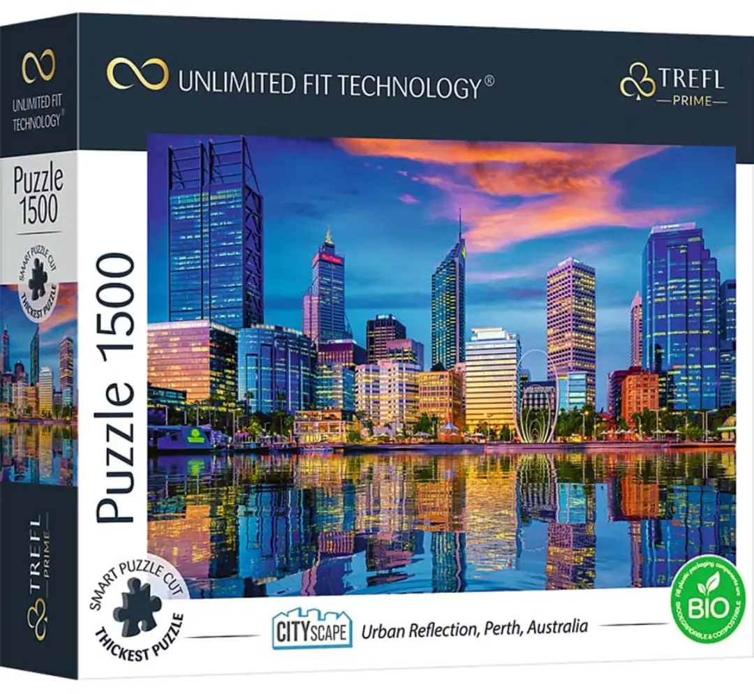 Trefl Puzzel Perth Australië 1500 Stuks - Multicolor