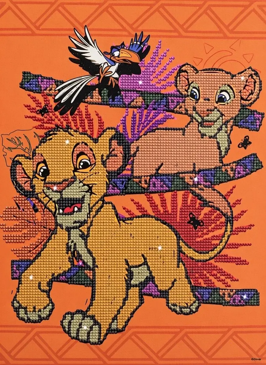 Disney Lion King Diamond Painting 30x40cm