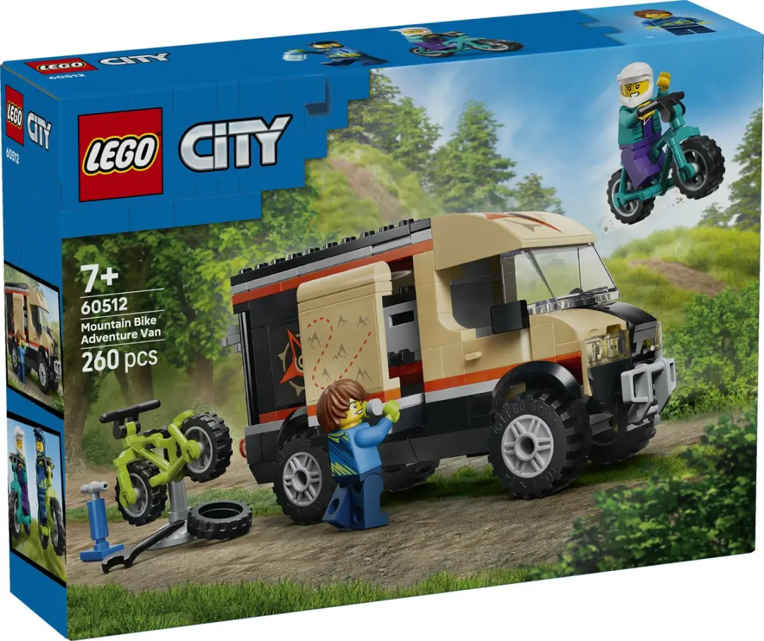 LEGO City 60512 Mountainbike Avonturenbus